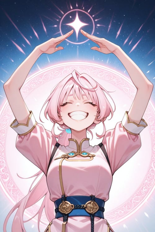 ひょうきんジャッジメント（ポーズLoRA）|Hyoukin Judgment(Pose LoRA) by daretoku-2 on Tensor.Art