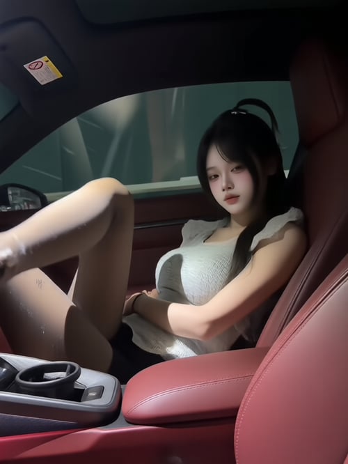 跑车女生 by 大悟 on Tensor.Art