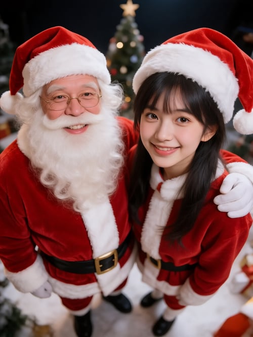 圣诞合照 by 大悟 on Tensor.Art