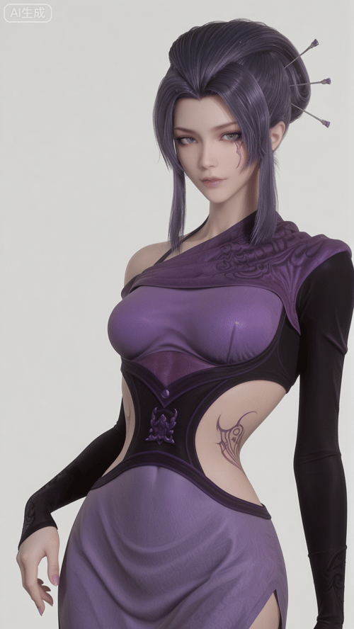 紫女-天行九歌 by 月恋-❀ on Tensor.Art