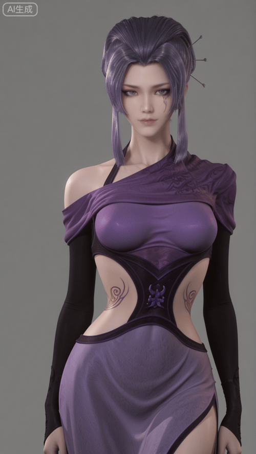 紫女-天行九歌 by 月恋-❀ on Tensor.Art