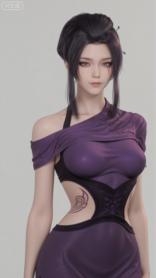 紫女-天行九歌 by 月恋-❀ on Tensor.Art