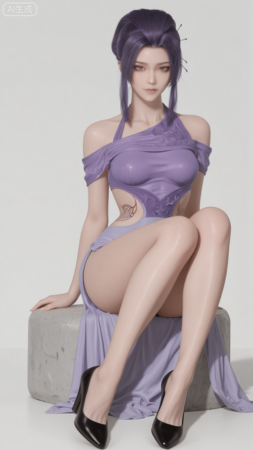 紫女-天行九歌 by 月恋-❀ on Tensor.Art