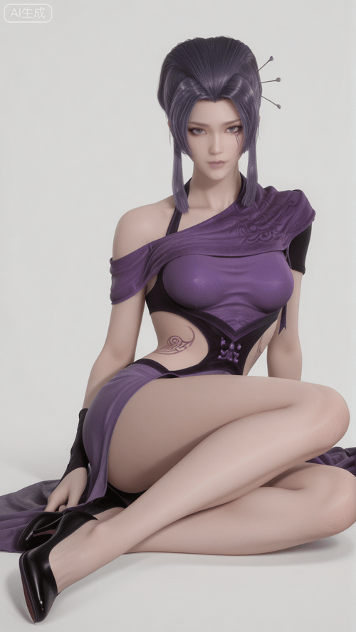 紫女-天行九歌 by 月恋-❀ on Tensor.Art