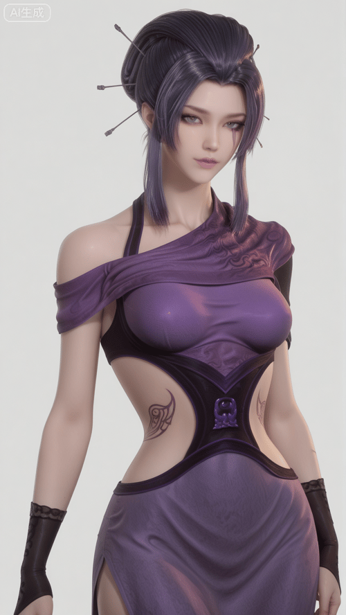 紫女-天行九歌 by 月恋-❀ on Tensor.Art