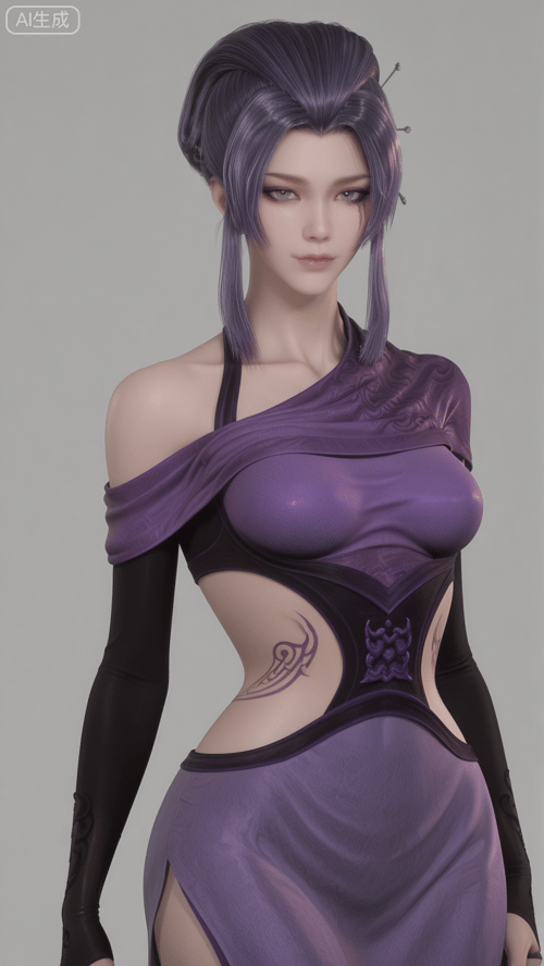紫女-天行九歌 by 月恋-❀ on Tensor.Art