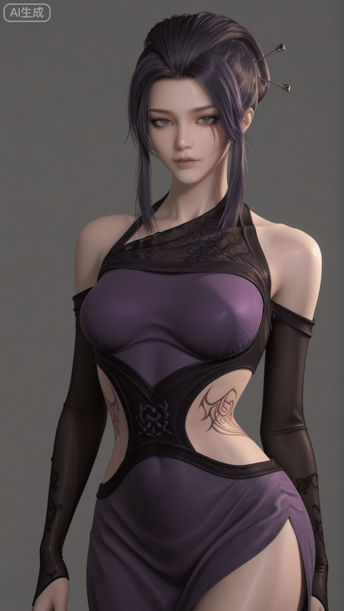 紫女-天行九歌 by 月恋-❀ on Tensor.Art