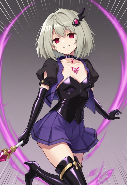 Evil Shirley - Mahou Shoujo Prism Shirley/魔法少女プリズム・シャーリー by dodinhutsor on Tensor.Art