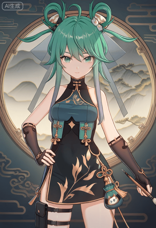 幻塔角色米米,二次元游戏角色 by B站-空想家幻小风 on Tensor.Art
