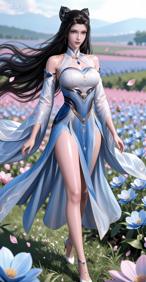 DJ_朱竹清-斗罗大陆-Image by DJ大江东去小号1 on Tensor.Art