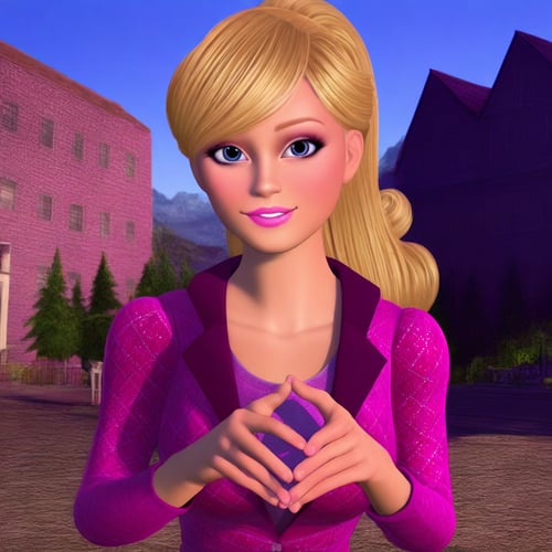 Barbie (Barbie & Her Sisters In A Pony Tale). Illustrious/WAI by Nigel Knightwalker on Tensor.Art