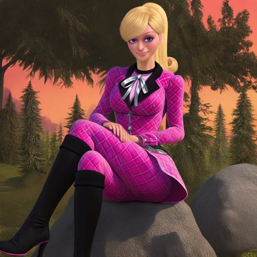 Barbie (Barbie & Her Sisters In A Pony Tale). Illustrious/WAI by Nigel Knightwalker on Tensor.Art