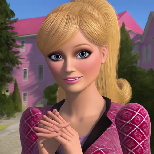 Barbie (Barbie & Her Sisters In A Pony Tale). Illustrious/WAI by Nigel Knightwalker on Tensor.Art