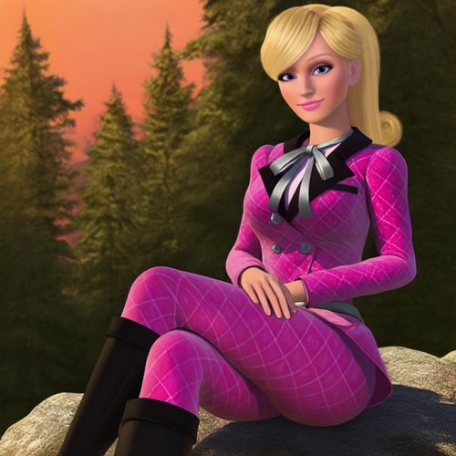 Barbie (Barbie & Her Sisters In A Pony Tale). Illustrious/WAI by Nigel Knightwalker on Tensor.Art