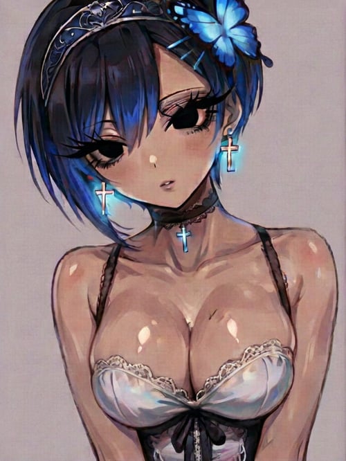 長いまつ毛風 by らび@kiyoka_succubus on Tensor.Art