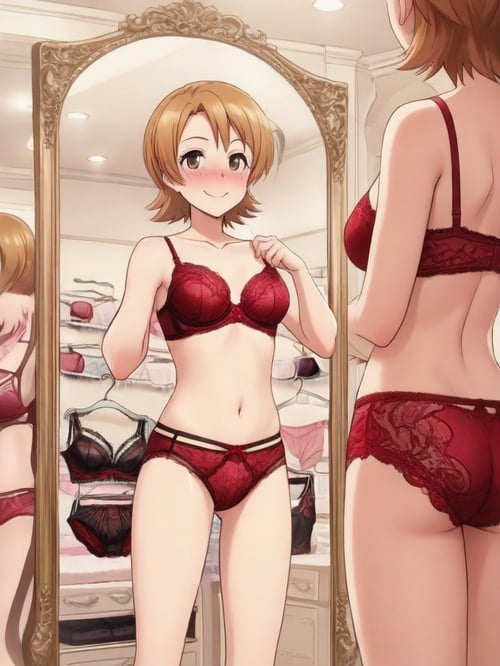三角ビキニアイシャドウ by らび@kiyoka_succubus on Tensor.Art