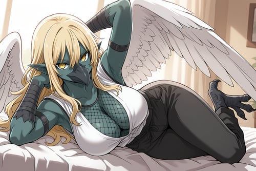 bird monster girl by Wolfrun on Tensor.Art