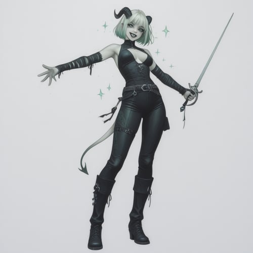 NL Goth Girl by inknoir on Tensor.Art