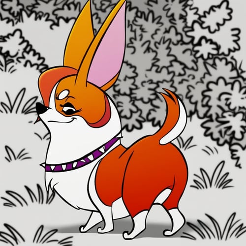 Madam Corgi by Xposing_Organisms on Tensor.Art