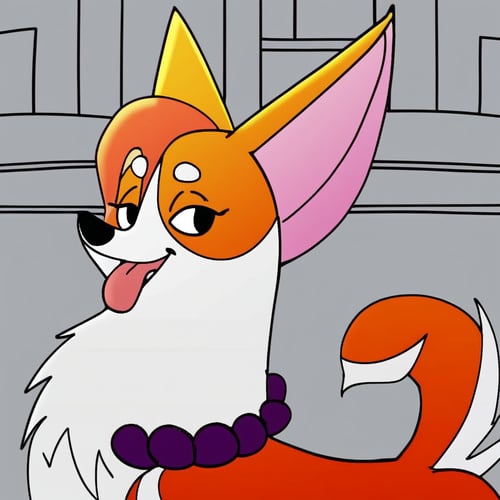 Madam Corgi by Xposing_Organisms on Tensor.Art