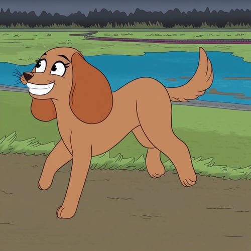 Housebroken Canine Style by Xposing_Organisms on Tensor.Art