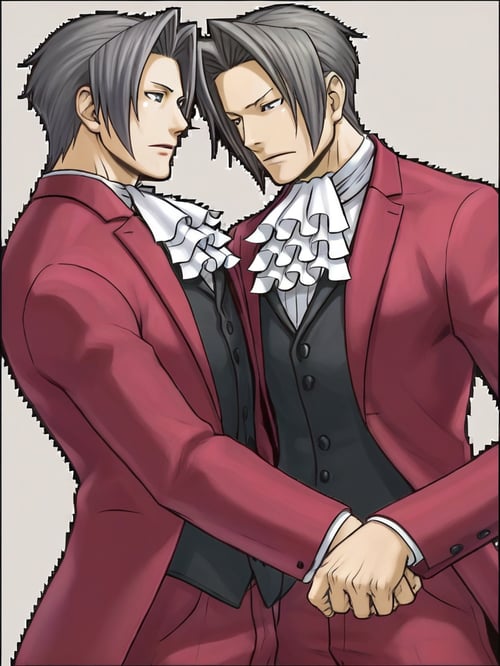 Miles Edgeworth (Ace Attorney) by IkemenAddictAi on Tensor.Art