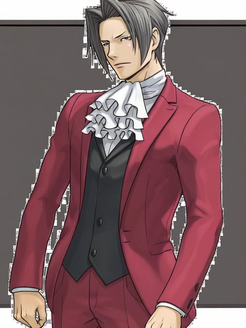 Miles Edgeworth (Ace Attorney) by IkemenAddictAi on Tensor.Art