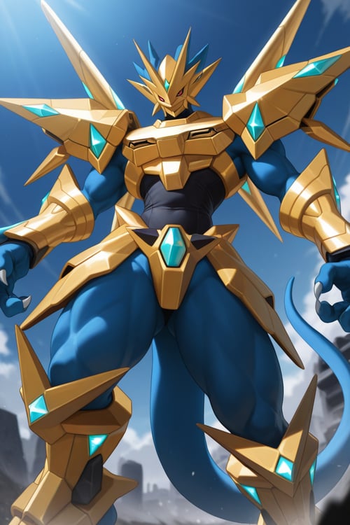 Magnamon X by user_804762895995910403 on Tensor.Art