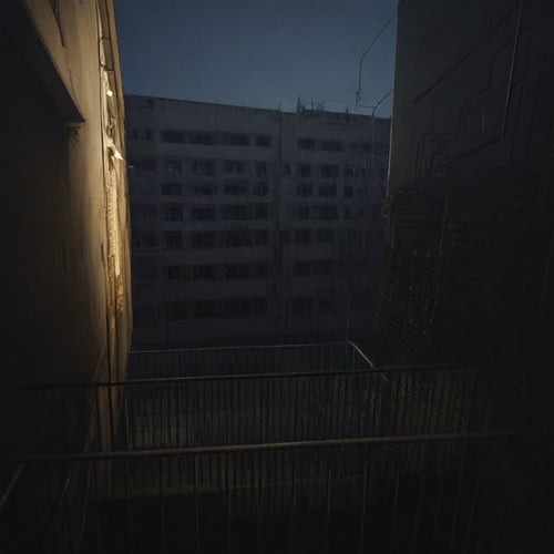 Stairs in the ruins by MMMW on Tensor.Art