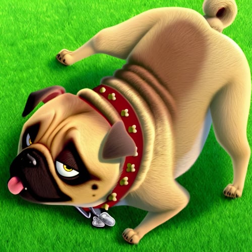 Precious Pug (The Nut Job) by Xposing_Organisms on Tensor.Art