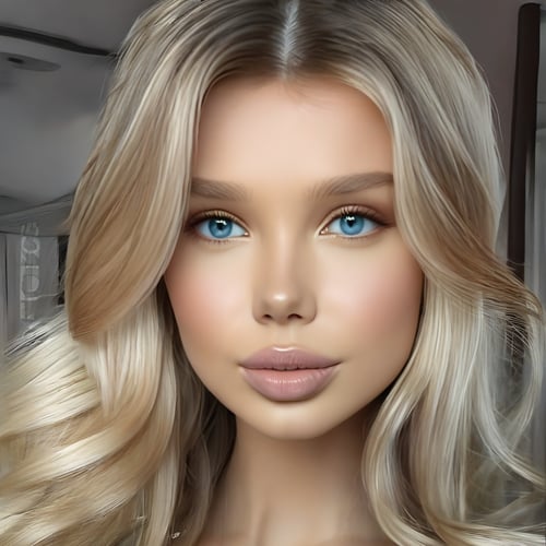 Blonde Girl Veron by Saintthena on Tensor.Art