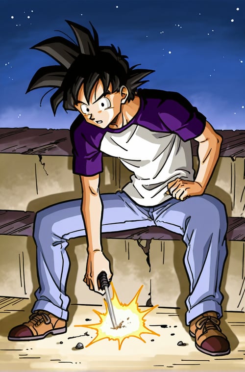 Dragon Ball multiverse Goten  by DRAGON78 on Tensor.Art