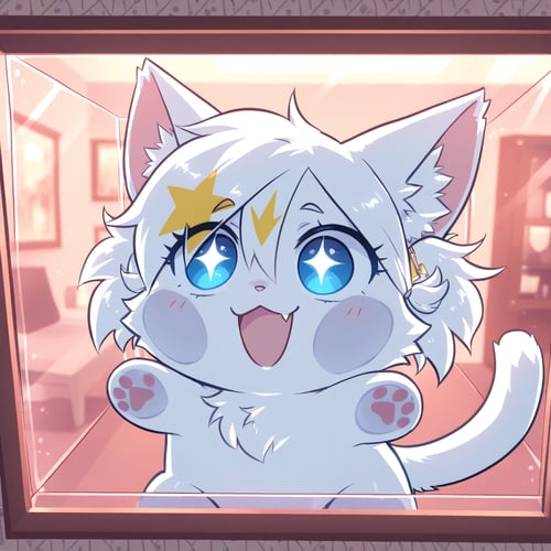 Indigo Furry NOVA by OGMustard on Tensor.Art