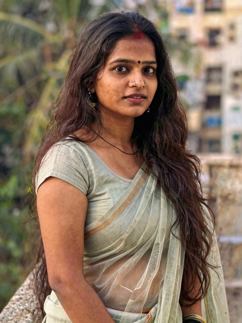 Indian Girl Meghna by Dancing Monk on Tensor.Art