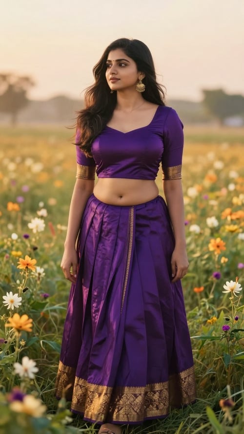 Pavada kerala traditional  by AI factory on Tensor.Art