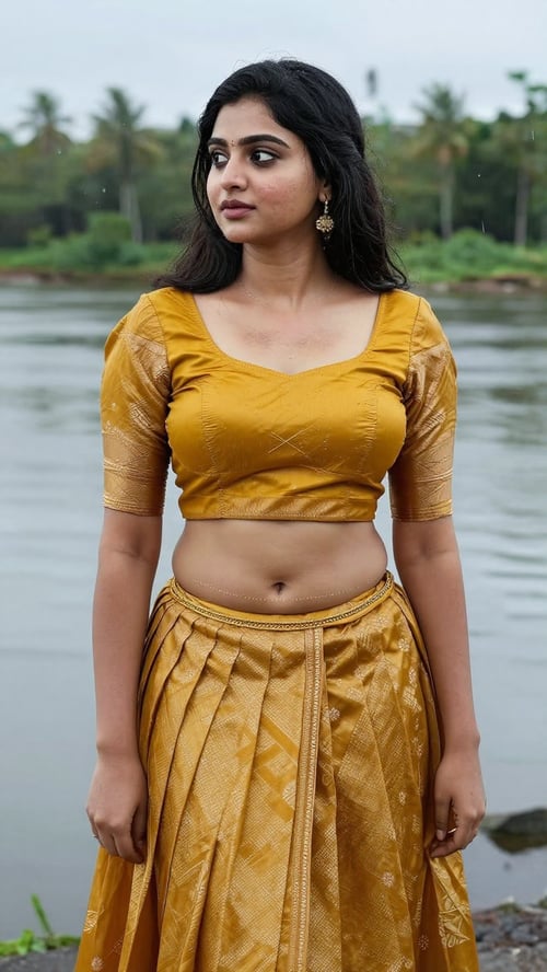 Pavada kerala traditional  by AI factory on Tensor.Art