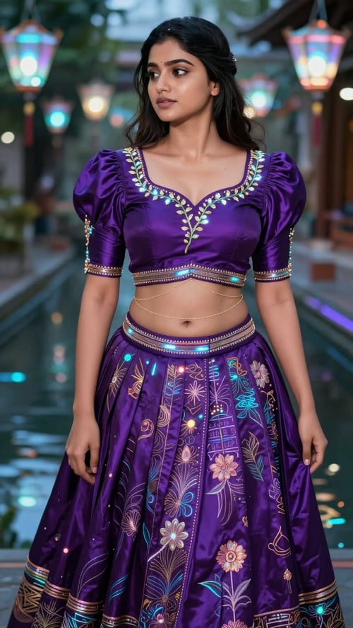 Pavada kerala traditional  by AI factory on Tensor.Art