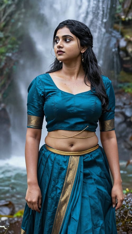 Pavada kerala traditional  by AI factory on Tensor.Art