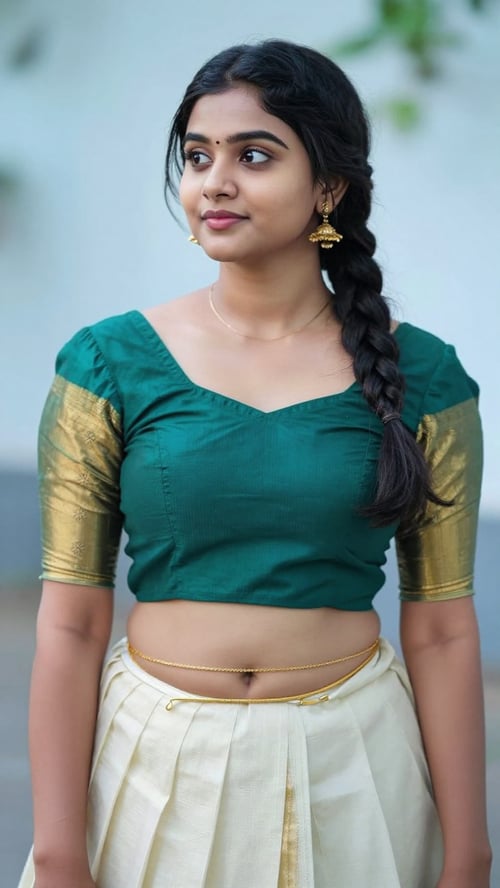 Pavada kerala traditional  by AI factory on Tensor.Art