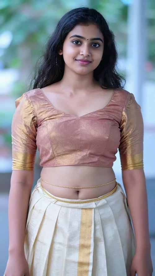 Pavada kerala traditional  by AI factory on Tensor.Art