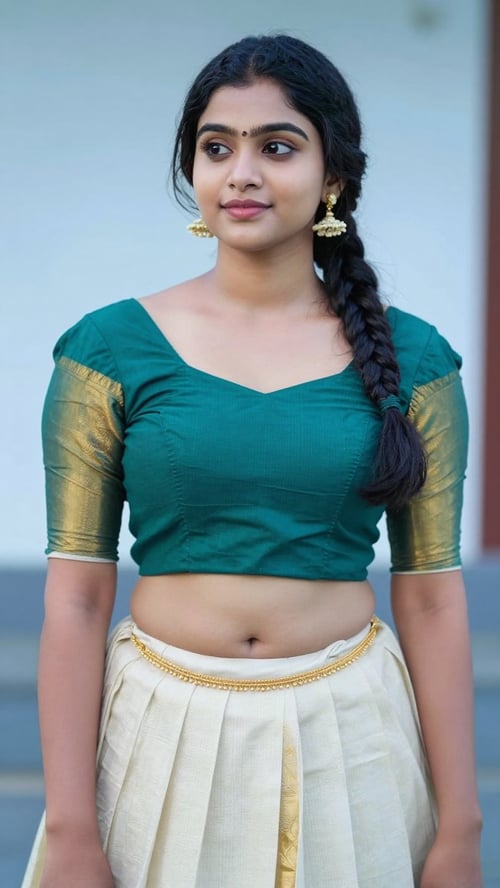 Pavada kerala traditional  by AI factory on Tensor.Art
