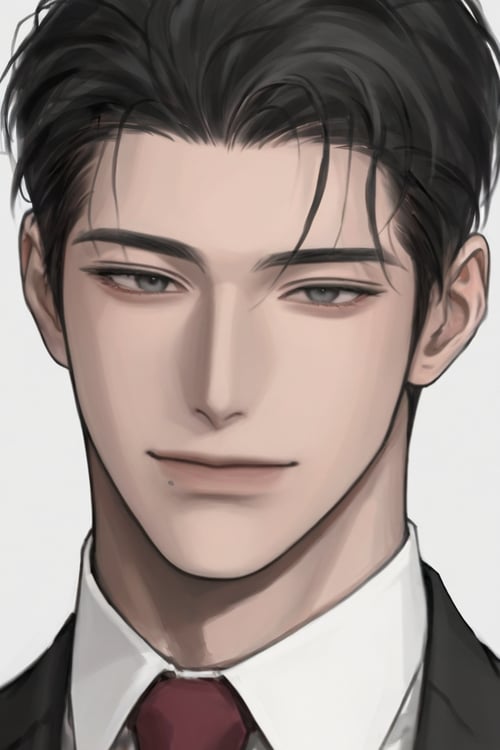 handsome guy ; by cougar by unciaツ on Tensor.Art