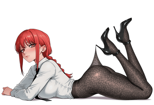 Snagged tights/Heel caught pose, LoRA, IllustriousXL by NMackelie on Tensor.Art