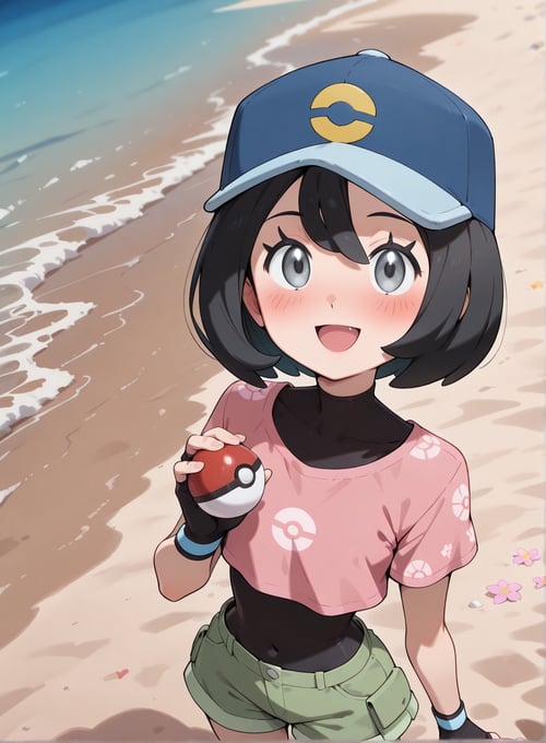 Female Protagonist ( Pokemon Wave/Wind ) by LittleCrown26 on Tensor.Art