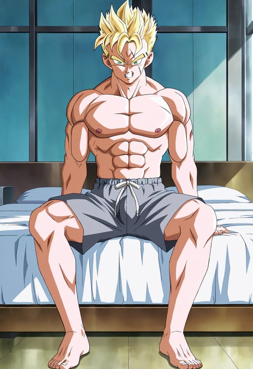 Future Gohan SSJ1 by Yoigo on Tensor.Art