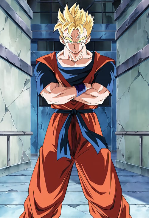 Future Gohan SSJ1 by Yoigo on Tensor.Art
