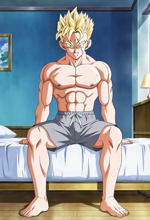 Future Gohan SSJ1 by Yoigo on Tensor.Art