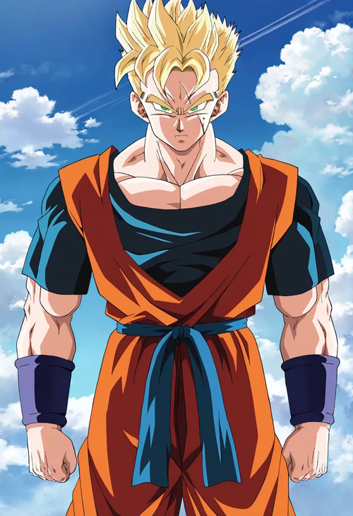 Future Gohan SSJ1 by Yoigo on Tensor.Art
