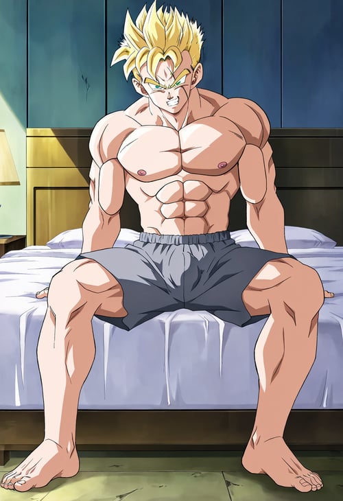 Future Gohan SSJ1 by Yoigo on Tensor.Art