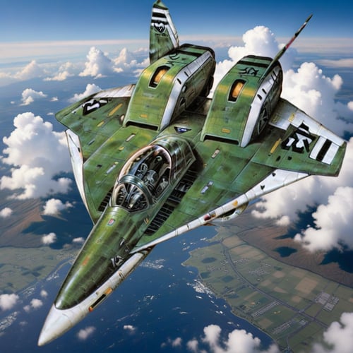 fighter plane - Macross / Robotech by DR-pelli on Tensor.Art